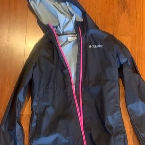 Girl’s Columbia rain jacket